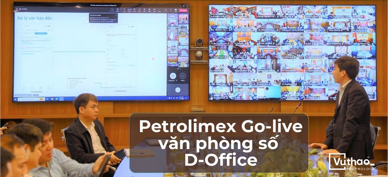 D-Office kiến tạo văn hóa làm việc số cho Petrolimex